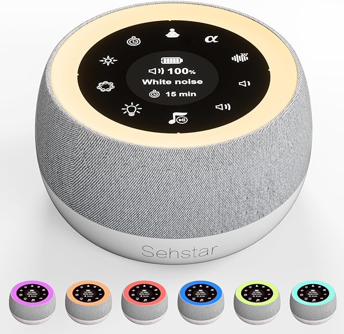 Sehstar: Máquina de Ruido Blanco para un Sueño Profundo y Relajante